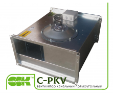 Канальний вентилятор прямокутний C-PKV-50-25-4-380